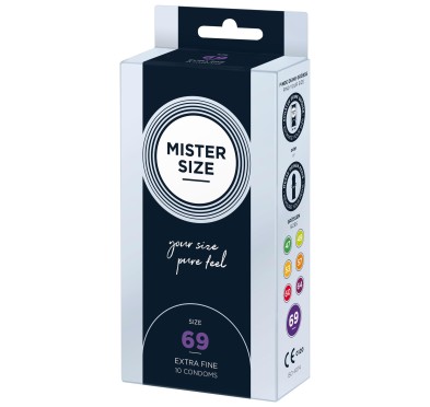 MISTER SIZE 69mm Condoms 10pcs